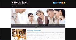 Desktop Screenshot of ivbookspot.com